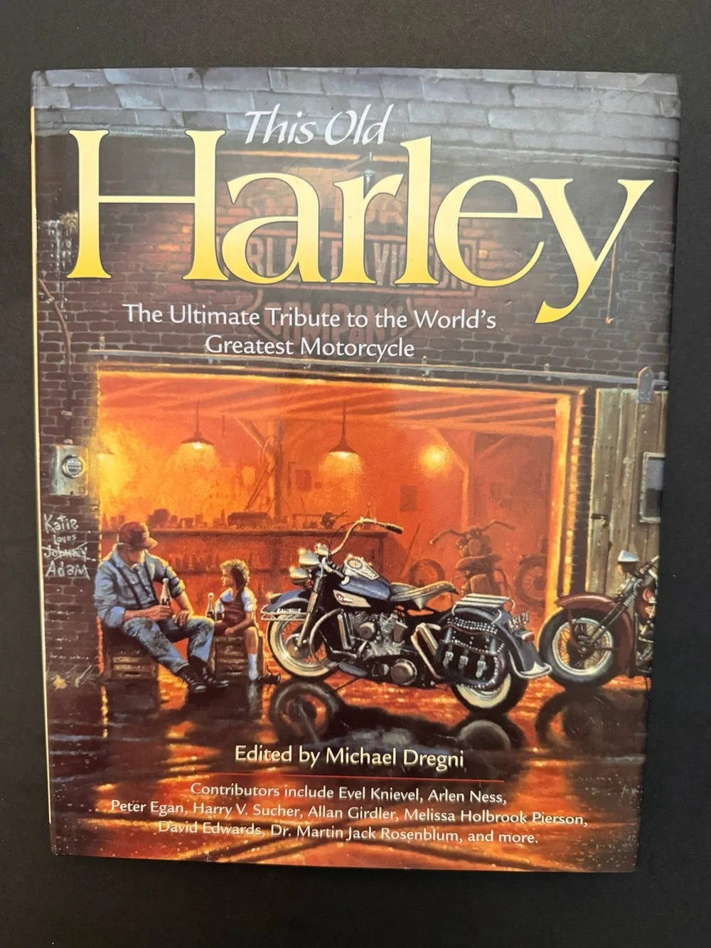This Old Harley - Tribute Book in Brown and Black